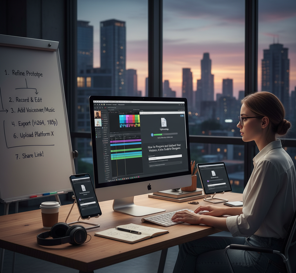 How to Prepare and Upload Your Prototype Video A Step-by-Step Guide for Designers